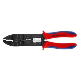Knipex - 97 22 240 97 22 240 Pince à sertir pour cosses isolées, pour connecteurs enfichables