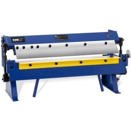 Plieuse Manuelle à Tôle Avec Segments De 5 Largeurs Atelier 610 mm 0-135° 1 mm - Bleu