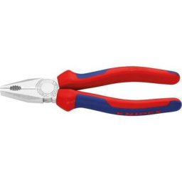 Pince universelle longueur 200 mm chromé gaines muticomposant Knipex 03 05 200