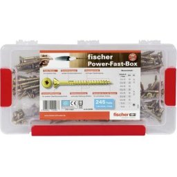 Vis à tête fraisée Fischer Power-Fast Box nv - (245) 542318 1 set