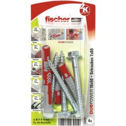 Fischer - Set de chevilles 50 mm duopower 535216 1 set