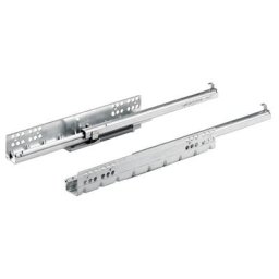 Hettich - Coulisse bois quadro 25 silent system - Profondeur intérieur de caisson mini : 413 mm