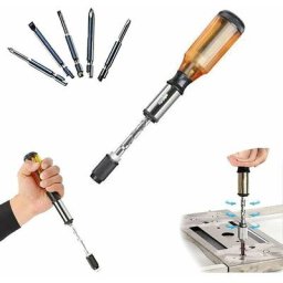 Tournevis en Spirale, Tournevis Cliquet Jeu de Tournevis Cliquet Push-pull Tournevis