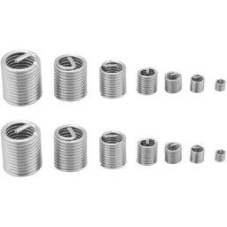 Kit de réparation de filetage de 60 pièces, outil d'insertion de filetage de rivet d'écrou en acier