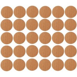 Cyclingcolors - 30x Cache vis adhésif autocollant diamètre 20mm bouchon trou meuble table chaise