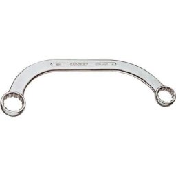 Gedore - Clé polygonale demi-lune 304 16 x 18 mm longueur 185 mm CV-acier chromé