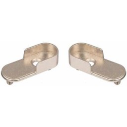 Cyclingcolors - 2x Support de tringle à visser ovale ouvert diamètre intérieur 15,2mm finition