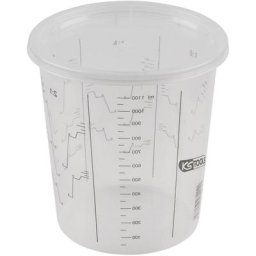 Lot de 25 godets mélangeurs jetables 650ml