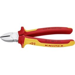 70 06 180 vde Pince coupante de côté vde 180 mm (Import Allemagne) - Knipex
