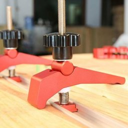 Pince de maintien à action rapide en alliage d'aluminium T-slot T-track Clamp Set Outils de travail
