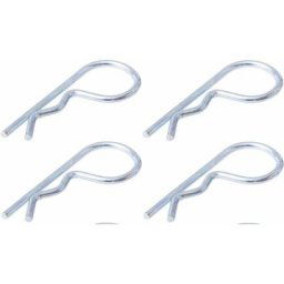 Cyclingcolors - 4x goupille beta simple diamètre 7mm x longueur 96mm acier zingué utilisation