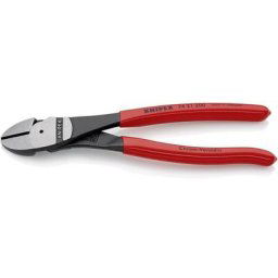 Pince coupante diagonale à forte démultiplication avec facette Knipex 74 21 200 200 mm 1 pc(s)