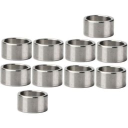 10 pièces rondelle entretoise 15mm od 12mm id acier inoxydable matériel accessoire pièce ensemble