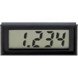 70004 Appareil de mesure numérique à encastrer Afficheur lcd ±199,9 mV - Voltcraft