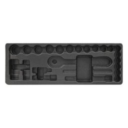 Topcar - sodise - Module vide plastique pour douilles et clé à cliquet - 09132