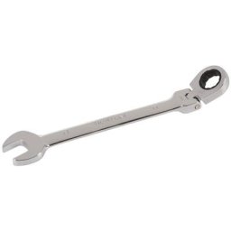 Silverline - clé mixte à cliquet à tête inclinable 17 mm 580470