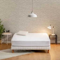 Le Protège-matelas imperméable et respirant - 140x190cm Bleu Calin