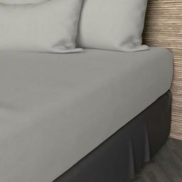 Drap Housse, Coton 57 Fils, Ecru, par Soleil D'ocre 90 x 190 cm - Ecru