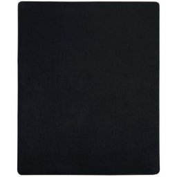 Vidaxl - Drap-housse Jersey Noir 160x200 cm Coton Noir