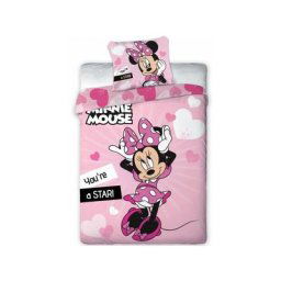 Parure de lit simple- Minnie -You're Star- - 140 cm x 200 cm