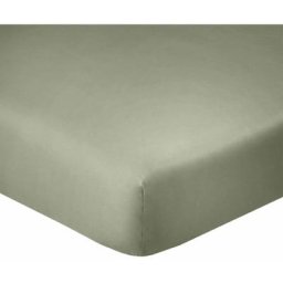 Atelier Du Coton - Drap Housse Vert 160x200 132165 - Vert