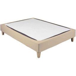 Terre De Nuit - Cache-sommier coton jersey beige 80x200 - Beige