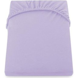 Drap housse Jersey Violet 80-90X200 - violet