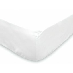 Protège-Matelas, Coton, Blanc, par Soleil D'ocre 90 x 190 cm - Blanc