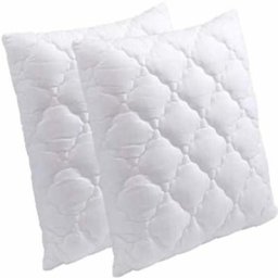 Lot de 2 Oreillers, Coussins à Mémoire de Forme, Spécial Cervicale, Jean Louis Scherrer 60x60 cm.