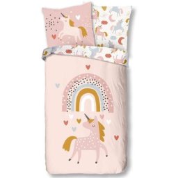 Housse de couette enfant unilove 135x200 cm Multicolore Good Morning n/a