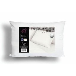 Oreiller Confort, Polyester, Blanc, par Soleil d'ocre - 50 x 70 cm - Blanc