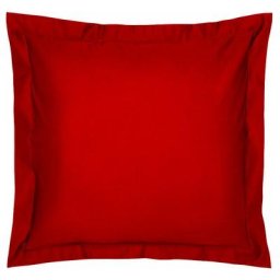 2 Taie D'oreillers 65 x 65 cm - Rouge