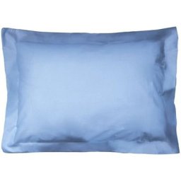 Taie d'oreiller uni 100% coton alto 40x60 cm - Bleu Belle ile