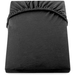 Drap housse Jersey Noir 120-140X200 - le noir