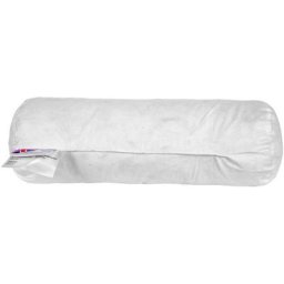 Homescapes - Traversin Plumes de Canard - 40 x 15 cm - Blanc