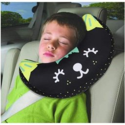 Enfant Coussin de Ceinture Sécurité Voiture Oreiller Appuie Tête Voiture Bébé Oreiller Cervical