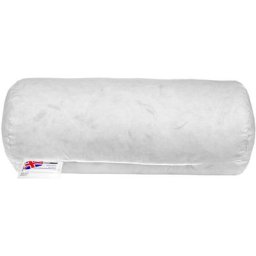Homescapes - Traversin Plumes de Canard - 45 x 20 cm - Blanc