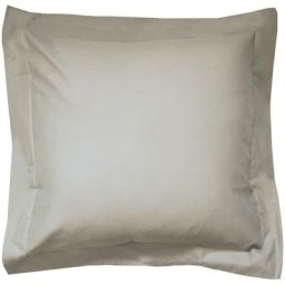Taie d'oreiller uni 100% coton alto 65x65 cm - Marron Chamois