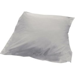 Housse d'édredon uni 140x150 100% coton alto 140x150 cm - Gris Alu