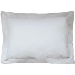 Taie d'oreiller uni 100% coton alto 40x60 cm - Gris Calcium