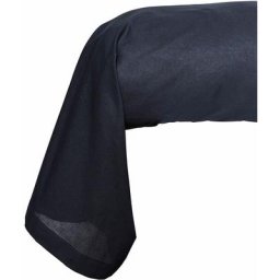 Taie de traversin 100% coton bio 45 x 185 cm organic - bleu navy