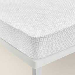 Housse de matelas en éponge hypoallergénique respirante. 180x200cm , Blanc . Lit de 180 - Blanc