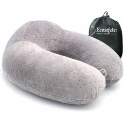 Oreiller de voyage portable - Oreiller de soutien parfait pour le cou, pack rapide de luxe, compact