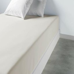 Home Collection - Drap Housse Blanc 140x190 4564080501 - Blanc