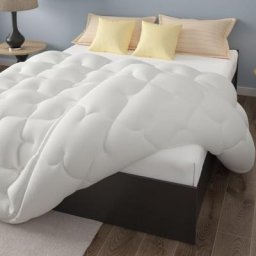Couette 140x200 Grand Froid - Garnissage Haute densité 700g/m² Fibre Creuse - Traitement