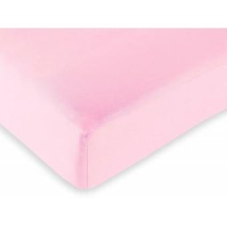 Drap housse 57 fils/cm - 160 x 200 cm - Rose Ptale - Rose Ptale