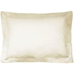 Taie d'oreiller uni 100% coton alto 40x60 cm - Ivoire Crème