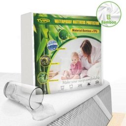 Housse de matelas Protection pour matelas 180x200cm protège matelas imperméable surmatelas