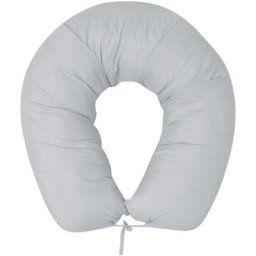 Coussin de grossesse 40x170 cm Gris vidaXL - Gris