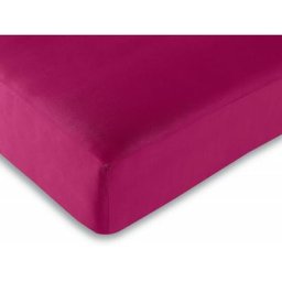 Univers D Cor - Drap housse 100% Coton/57 fils/cm - 90 x 190 cm - Fushia - Fushia